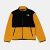 The North Face hanorac polar pentru copii DENALI JACKET culoarea galben