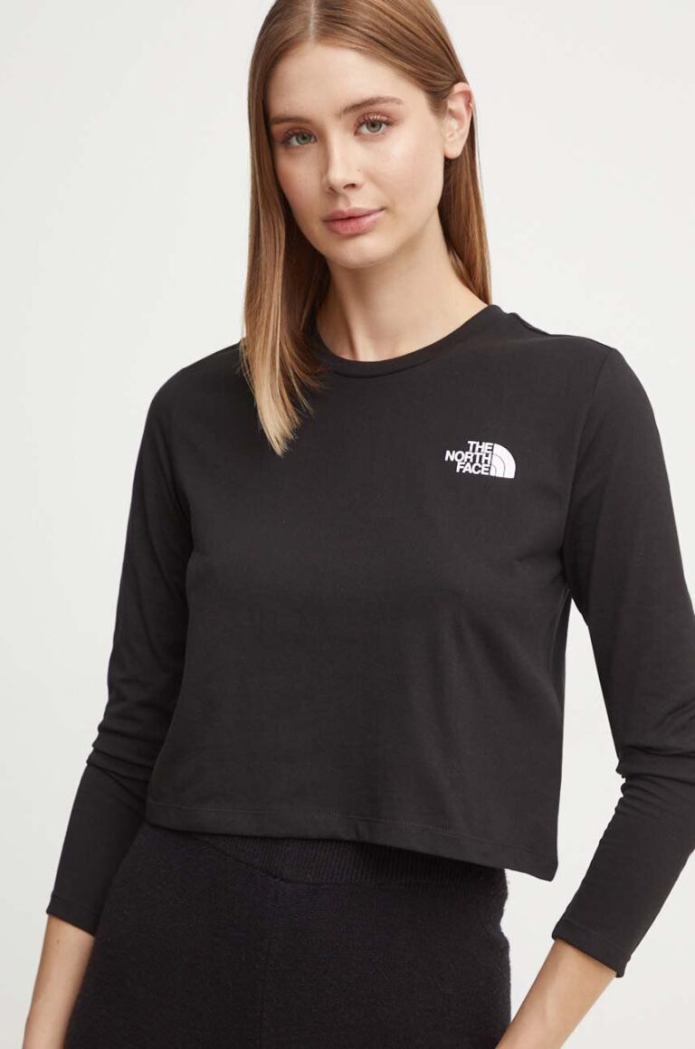 The North Face longsleeve L/S Simple Dome Crop Tee femei