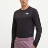 The North Face longsleeve sport 24/7 culoarea negru