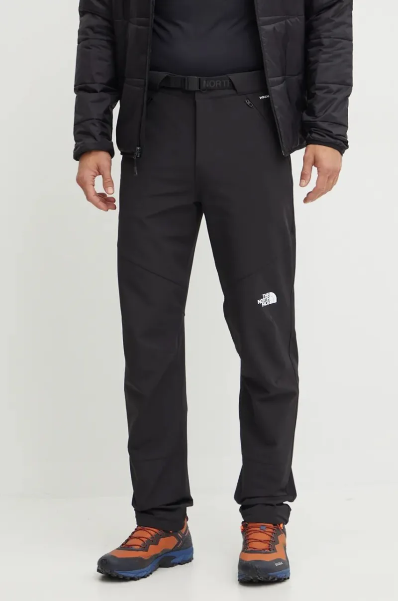 The North Face pantaloni de exterior Diablo culoarea negru