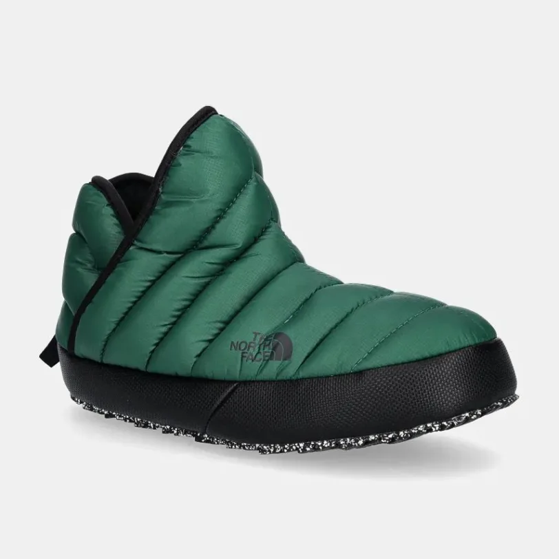 The North Face papuci de casa Thermoball Traction Bootie culoarea verde