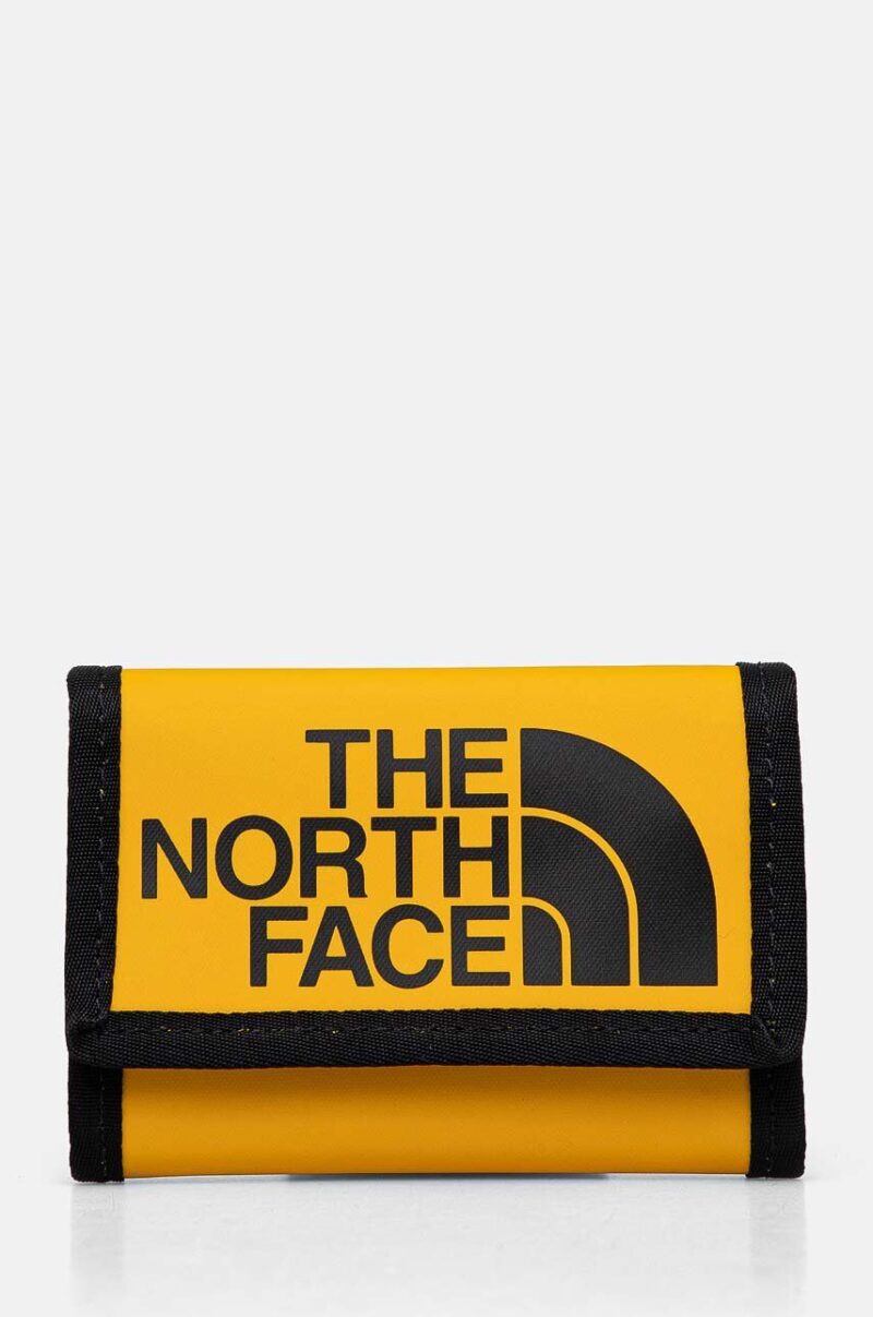 The North Face portofel Base Camp Wallet culoarea galben