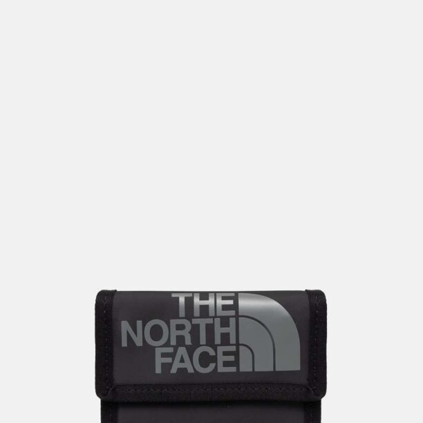 The North Face portofel Base Camp Wallet culoarea negru