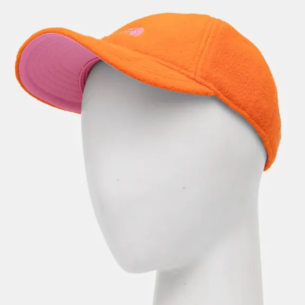 The North Face sapca Denali Norm Hat culoarea portocaliu