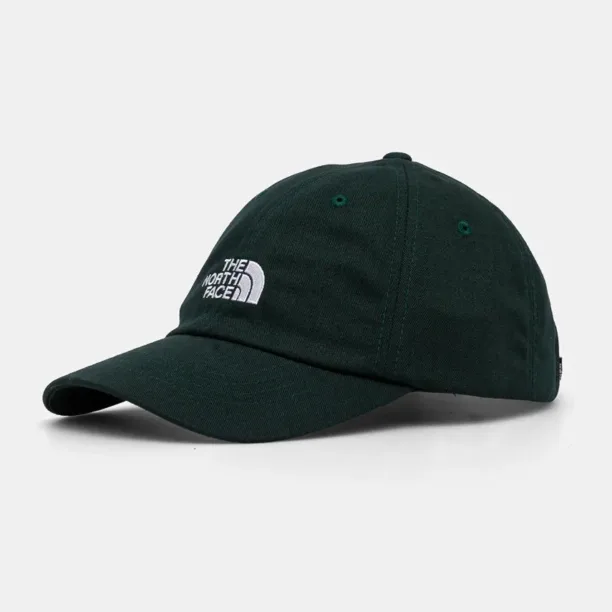 The North Face sapca Norm Hat culoarea verde