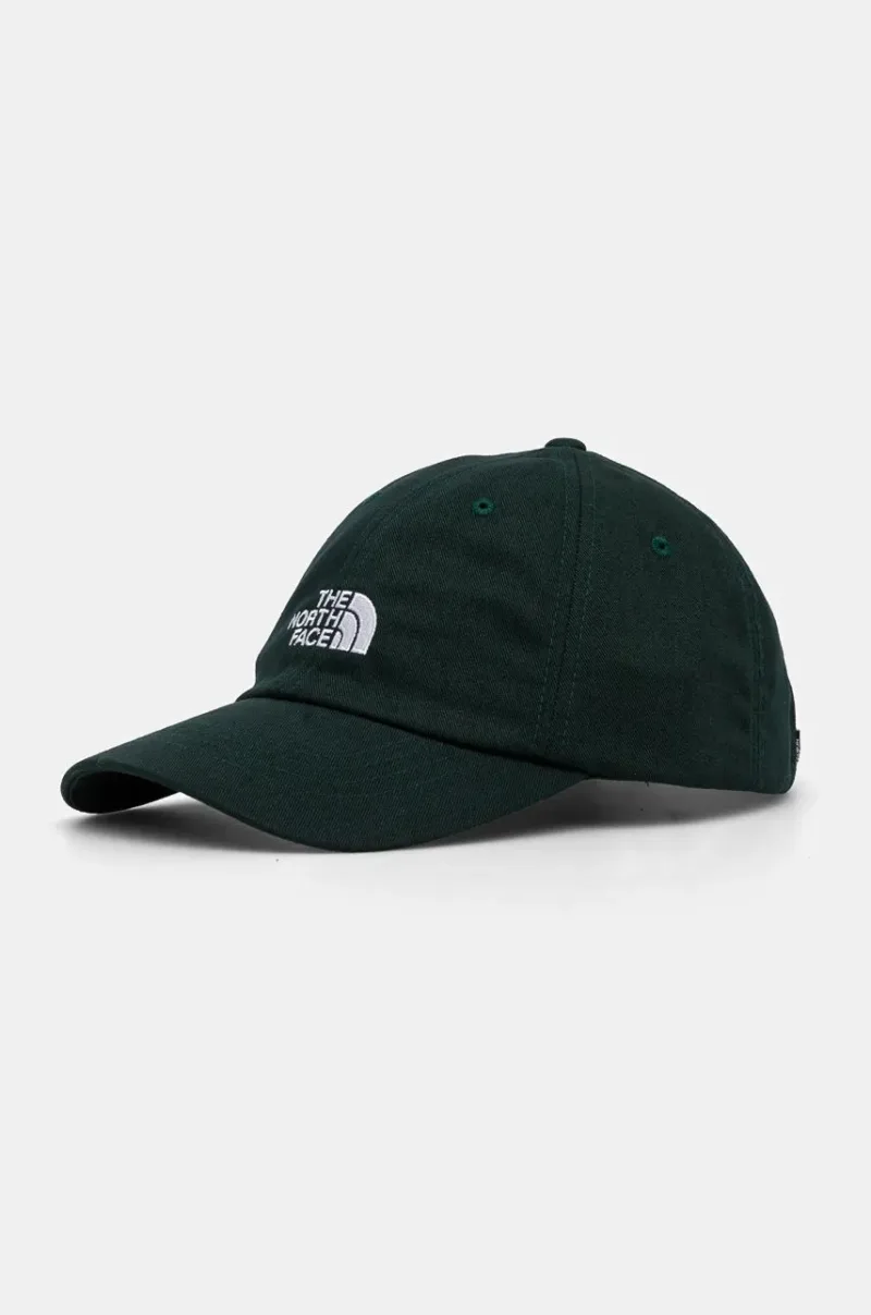 The North Face sapca Norm Hat culoarea verde