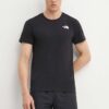 The North Face tricou sport Lightning Alpine culoarea negru