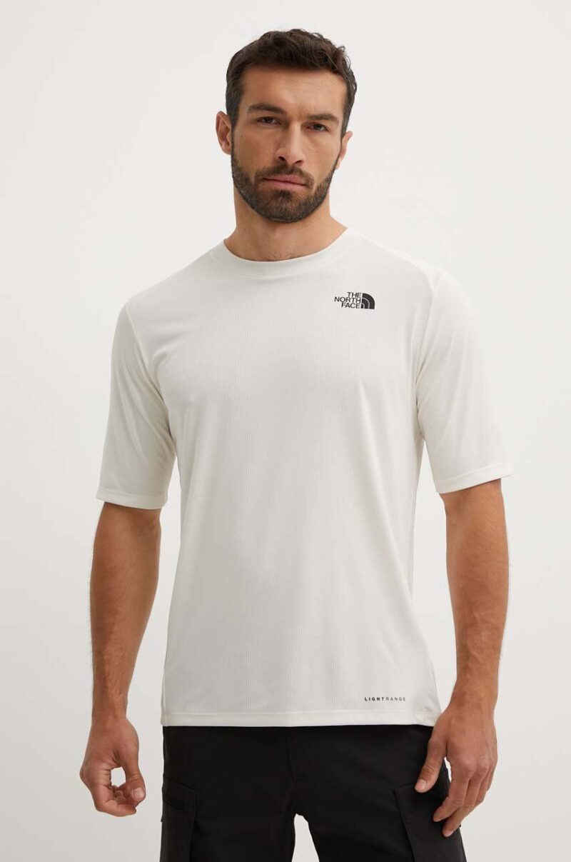 The North Face tricou sport Shadow culoarea bej