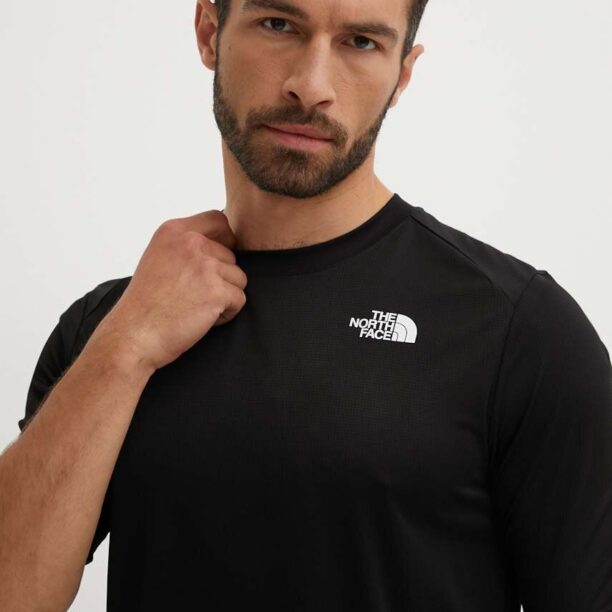 The North Face tricou sport Shadow culoarea negru