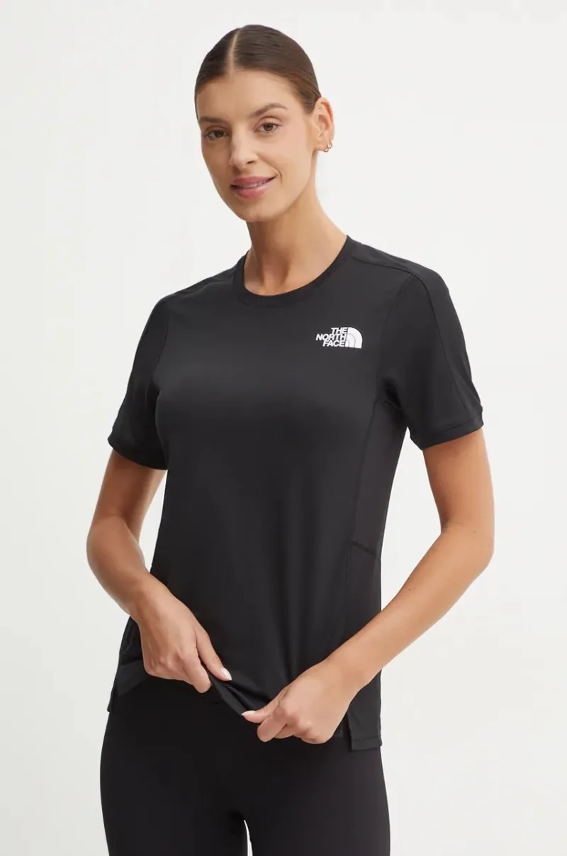 The North Face tricou sport Sunriser culoarea negru