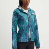 The North Face windbreaker Higher culoarea verde