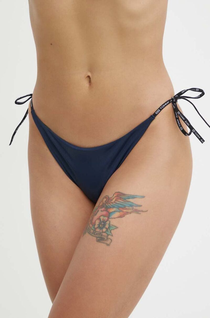 Tommy Jeans chiloti de baie culoarea albastru marin