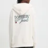 Tommy Jeans hanorac de bumbac femei