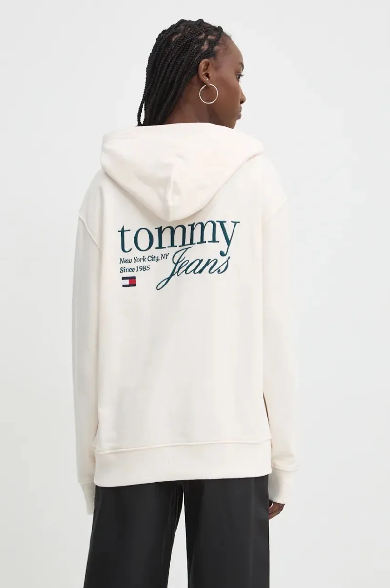 Tommy Jeans hanorac de bumbac femei