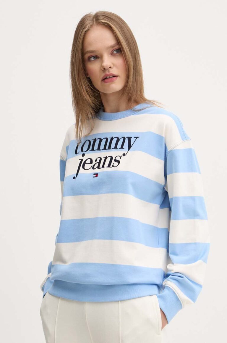 Tommy Jeans hanorac de bumbac femei