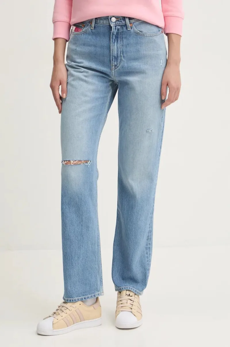 Tommy Jeans jeansi femei high waist