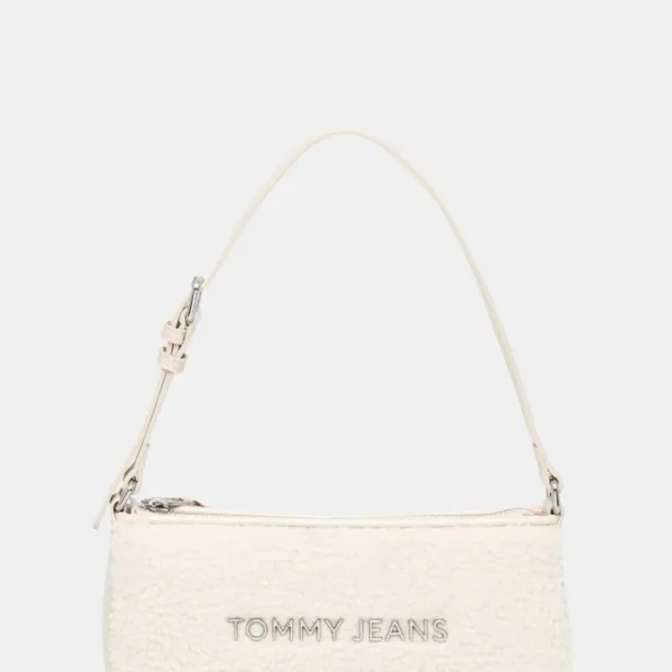 Tommy Jeans poseta culoarea bej