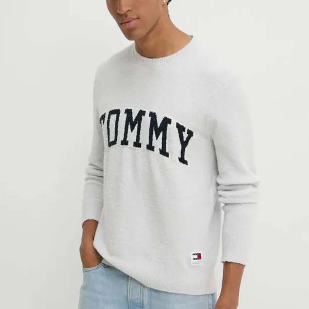 Tommy Jeans pulover din amestec de lana barbati