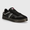 Tommy Jeans sneakers TJM LEATHER RETRO CUPSOLE culoarea negru