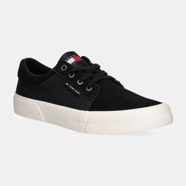 Tommy Jeans tenisi TJM VULC. SKATER MIX MATERIAL barbati