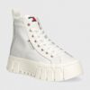 Tommy Jeans tenisi TJW VULC FLATFORM MC MIX MEDIA femei