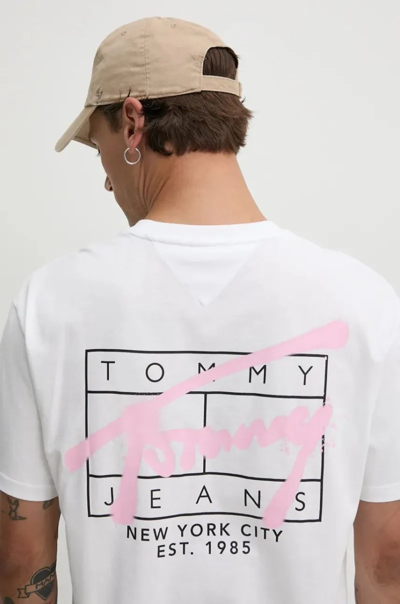 Tommy Jeans tricou din bumbac barbati