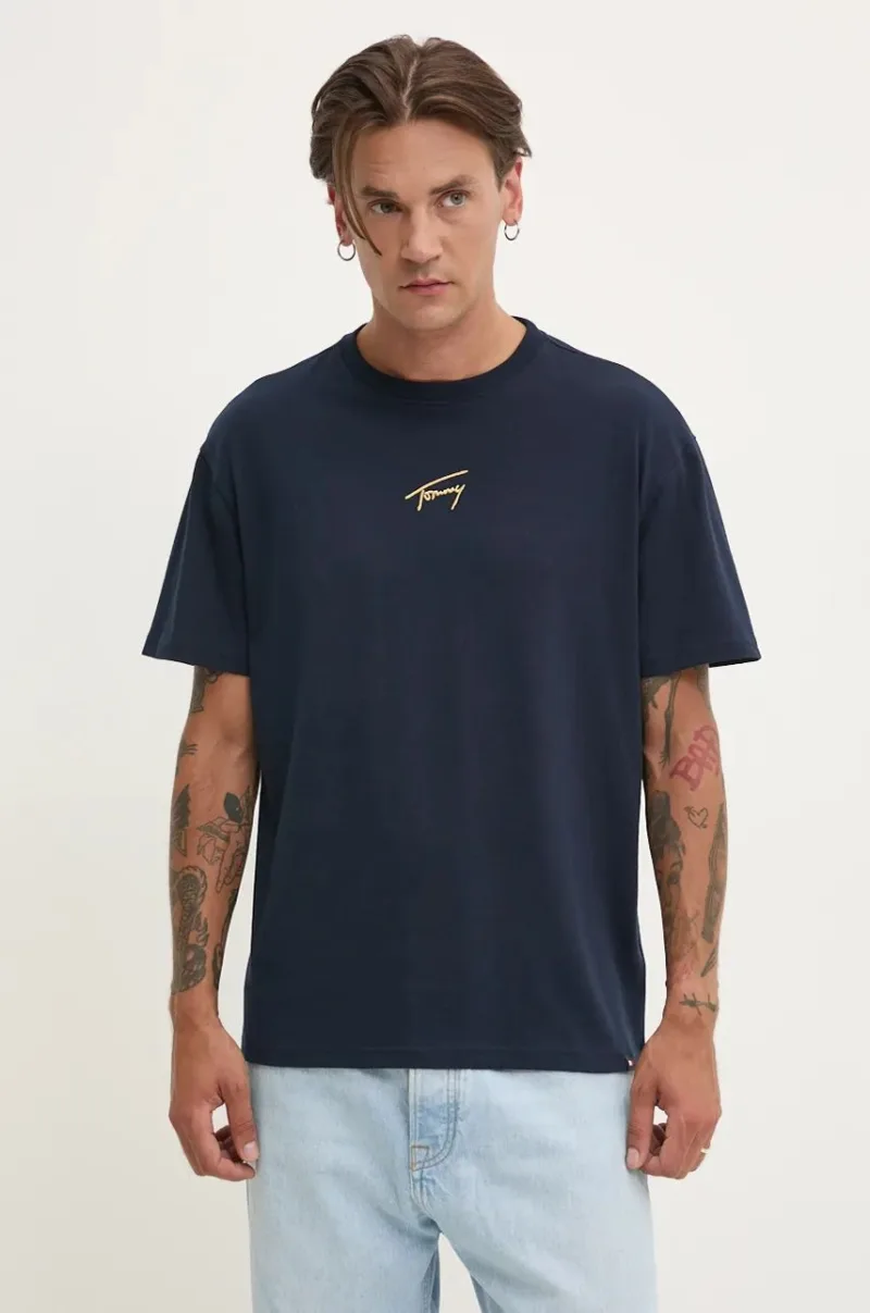 Tommy Jeans tricou din bumbac barbati