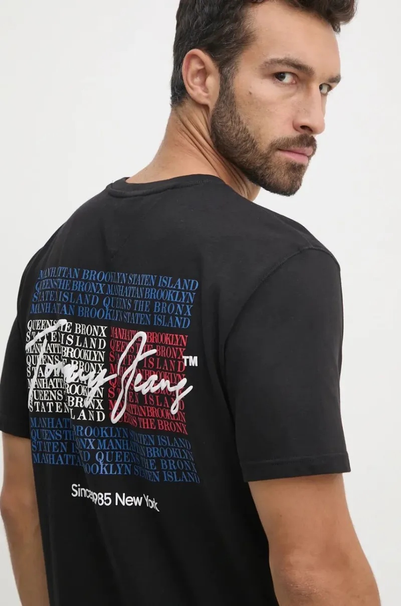 Tommy Jeans tricou din bumbac barbati