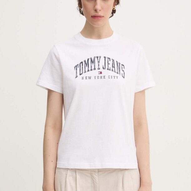 Tommy Jeans tricou din bumbac femei