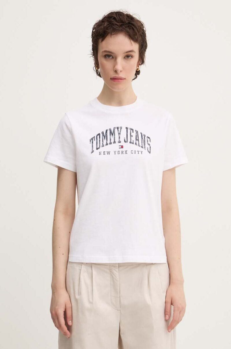 Tommy Jeans tricou din bumbac femei