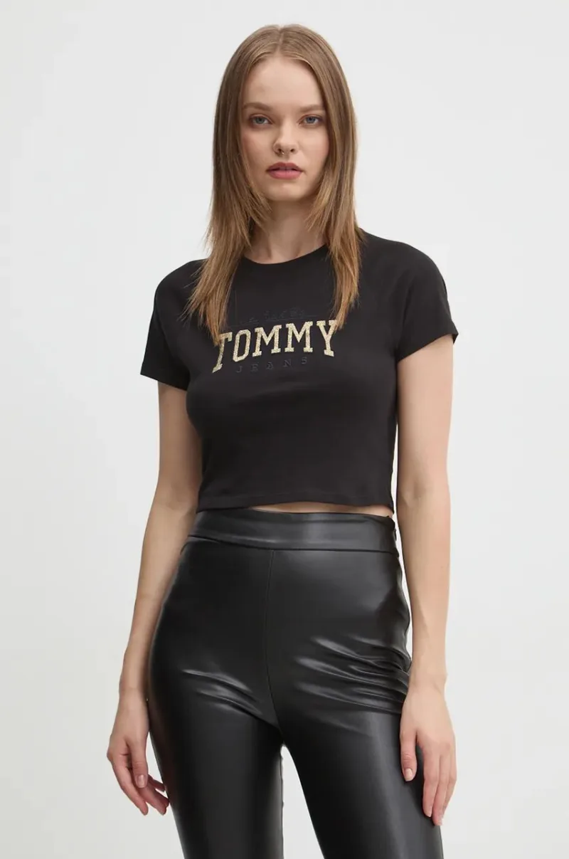 Tommy Jeans tricou din bumbac femei