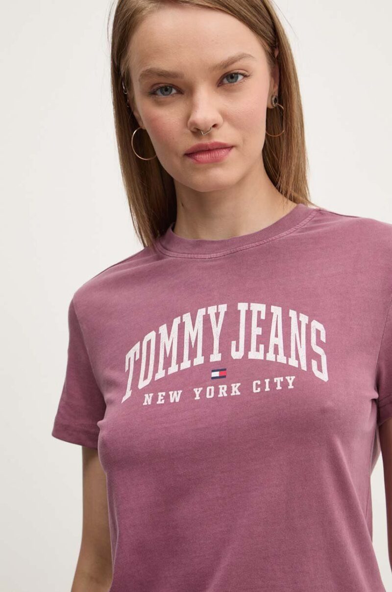 Tommy Jeans tricou din bumbac femei