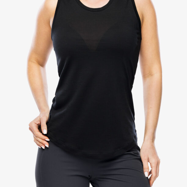 Top femei Icebreaker Merino 125 Cool-Lite Sphere III Tank - black