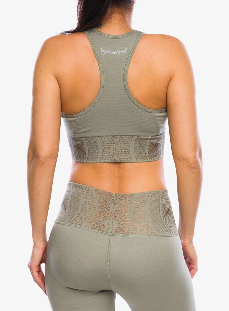 Preţ Top femei Super.natural Arabesque Lf Top - dried sage/copper