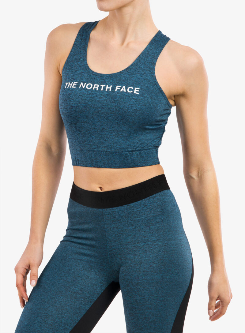 Cumpăra Top femei The North Face MA Tanklette - banff blue blk/blk