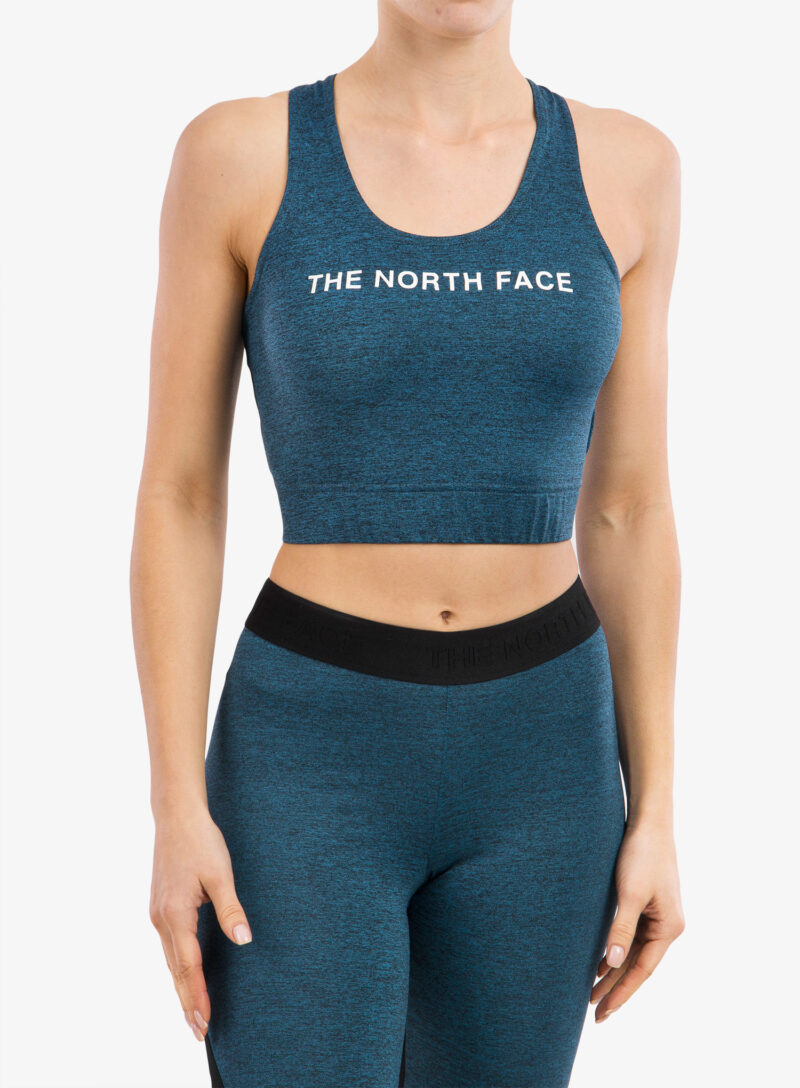 Original Top femei The North Face MA Tanklette - banff blue blk/blk