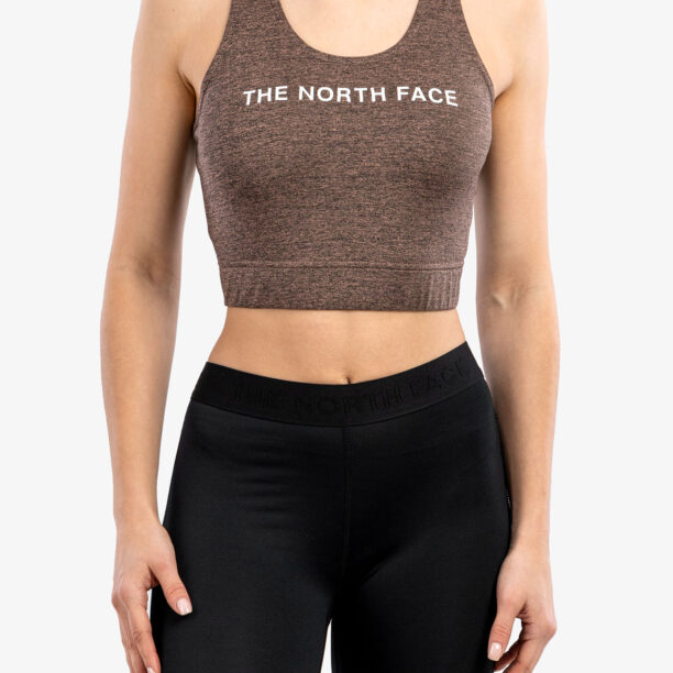 Original Top femei The North Face MA Tanklette - rose dawn blk/blk