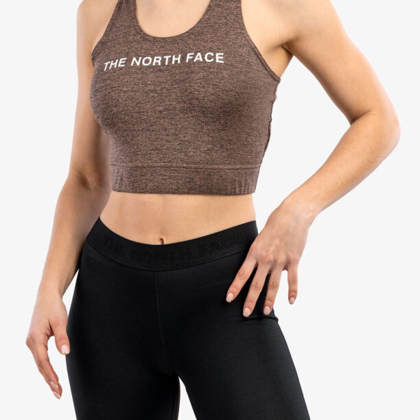 Top femei The North Face MA Tanklette - rose dawn blk/blk