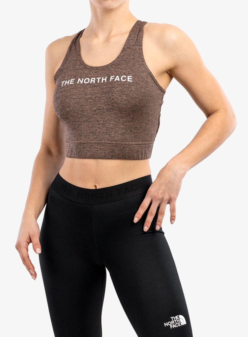 Top femei The North Face MA Tanklette - rose dawn blk/blk