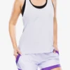 Top femei Under Armour Knockout Tank - salt purple/white preţ