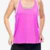 Top femei Under Armour Knockout Tank - vivid magenta/white preţ