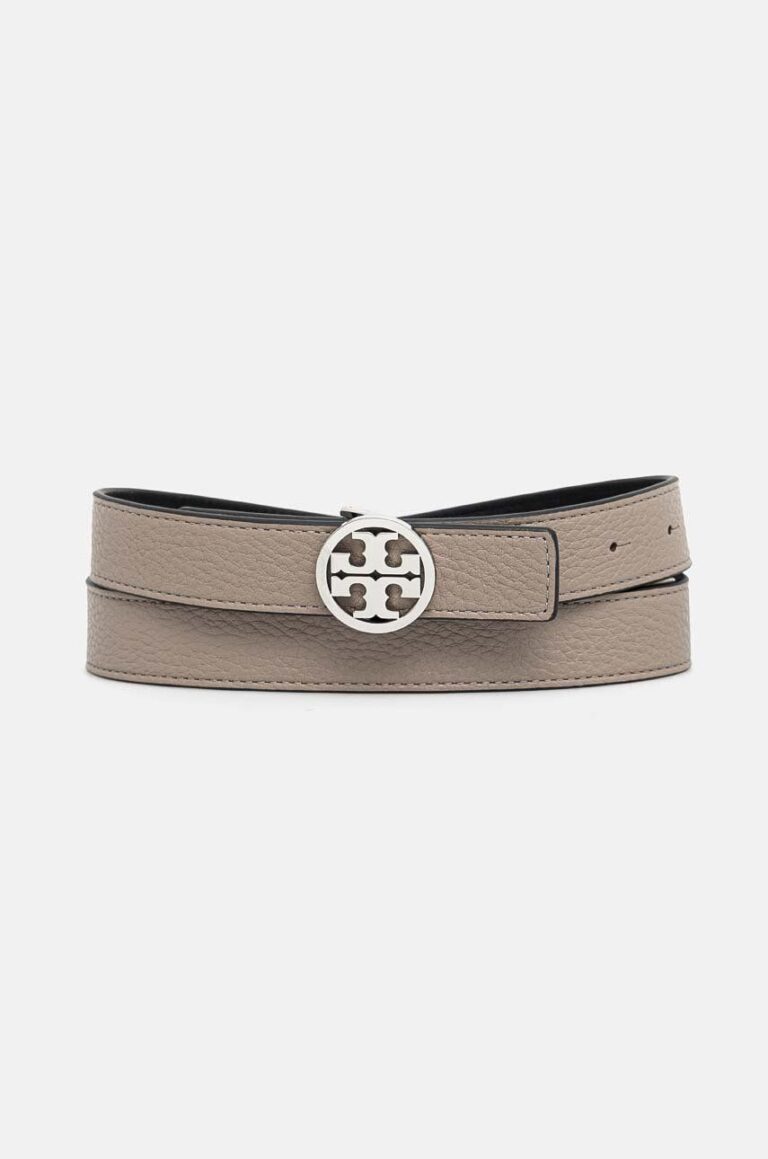 Tory Burch curea de piele cu doua fete 1" Miller Reversible femei