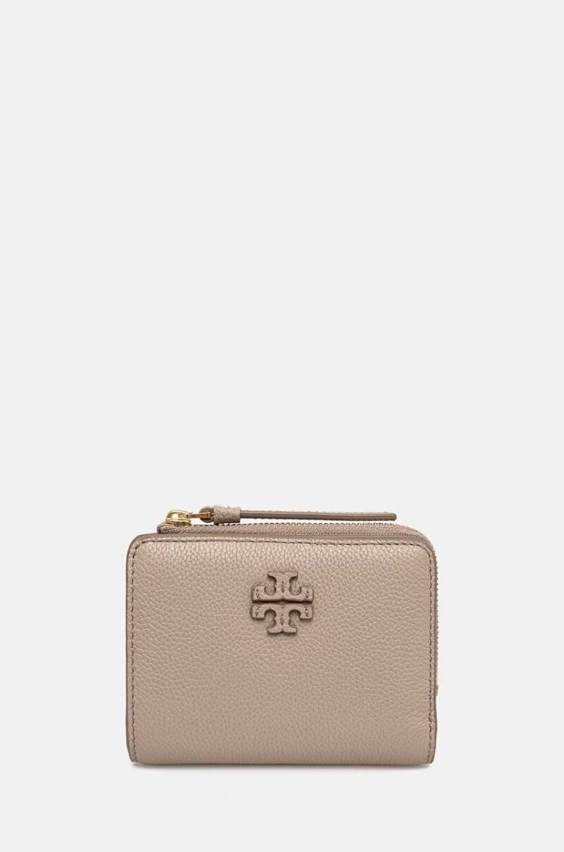 Tory Burch portofel de piele McGraw Bi-Fold femei