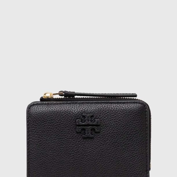 Tory Burch portofel de piele McGraw Bi-Fold femei