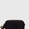 Tory Burch poseta de piele Miller Mini culoarea negru