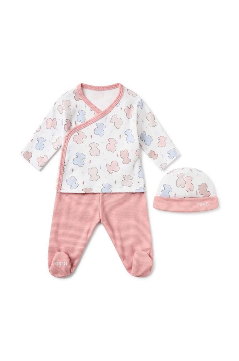 Tous compleu bebe Colors culoarea roz