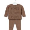 Tous compleu bebe Tricot culoarea bej