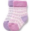 Tous sosete copii SSocks 2-pack culoarea violet