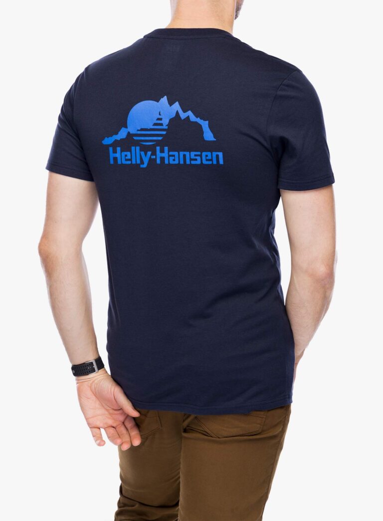 Tricou Helly Hansen Nord Graphic T-Shirt - navy preţ