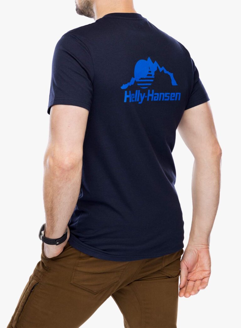 Preţ Tricou Helly Hansen Nord Graphic T-Shirt - navy